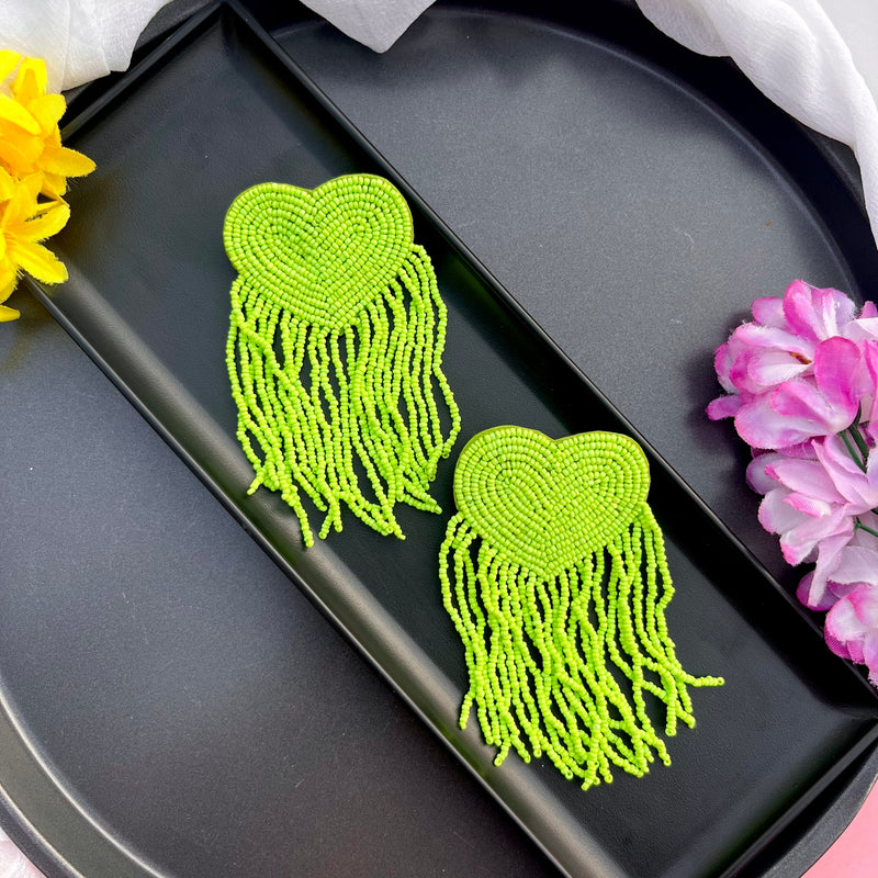 Oversized Heart Earrings image 1