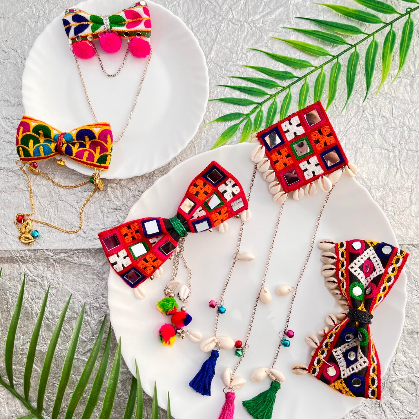 Garba Glam Hair Accessory Combo image 0