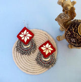 Square Mirror Chandbalis image 0