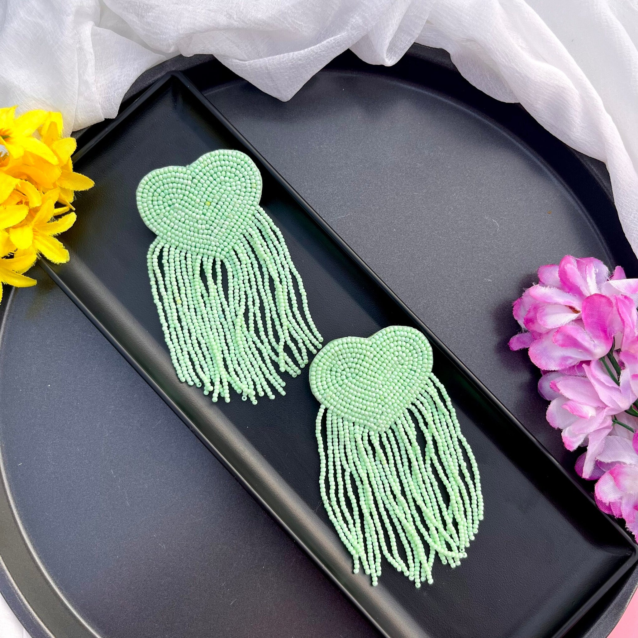 Oversized Heart Earrings image 3