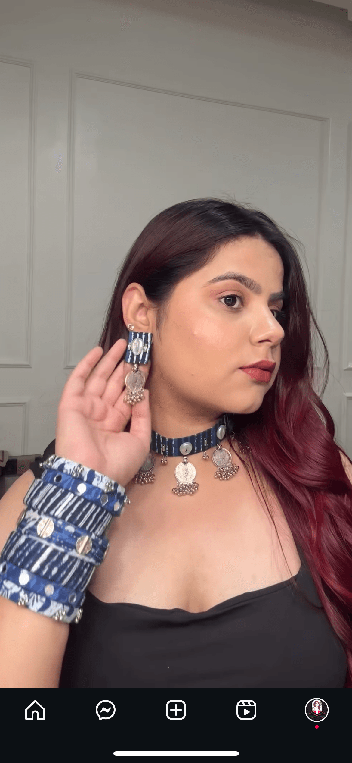 Indigo Jewellery Set-lV image 4