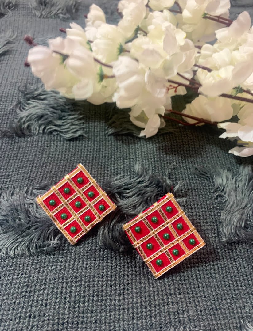 Red Gotta Studs image 1