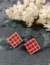 Red Gotta Studs image 1