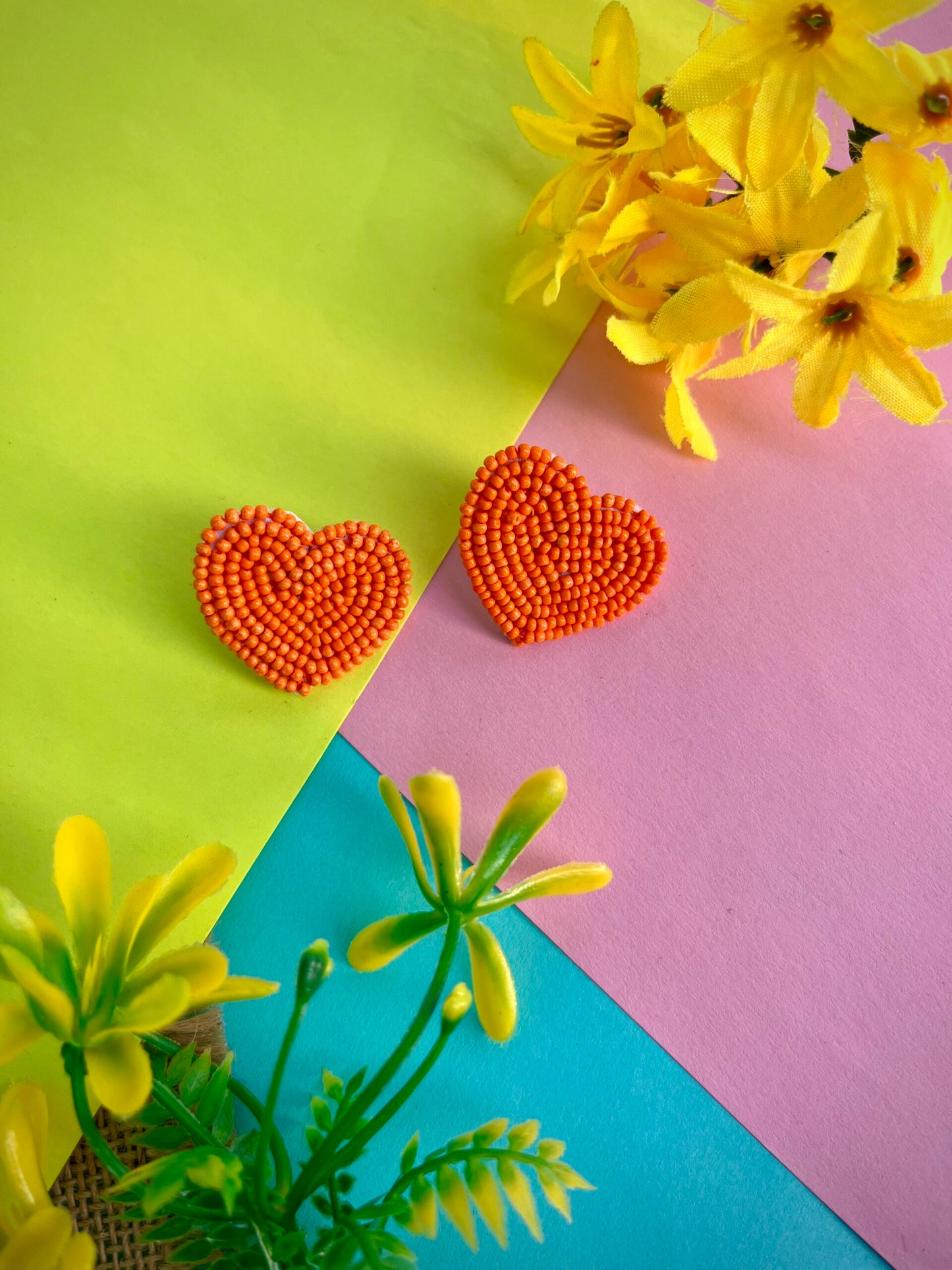 Cute Heart Studs image 3