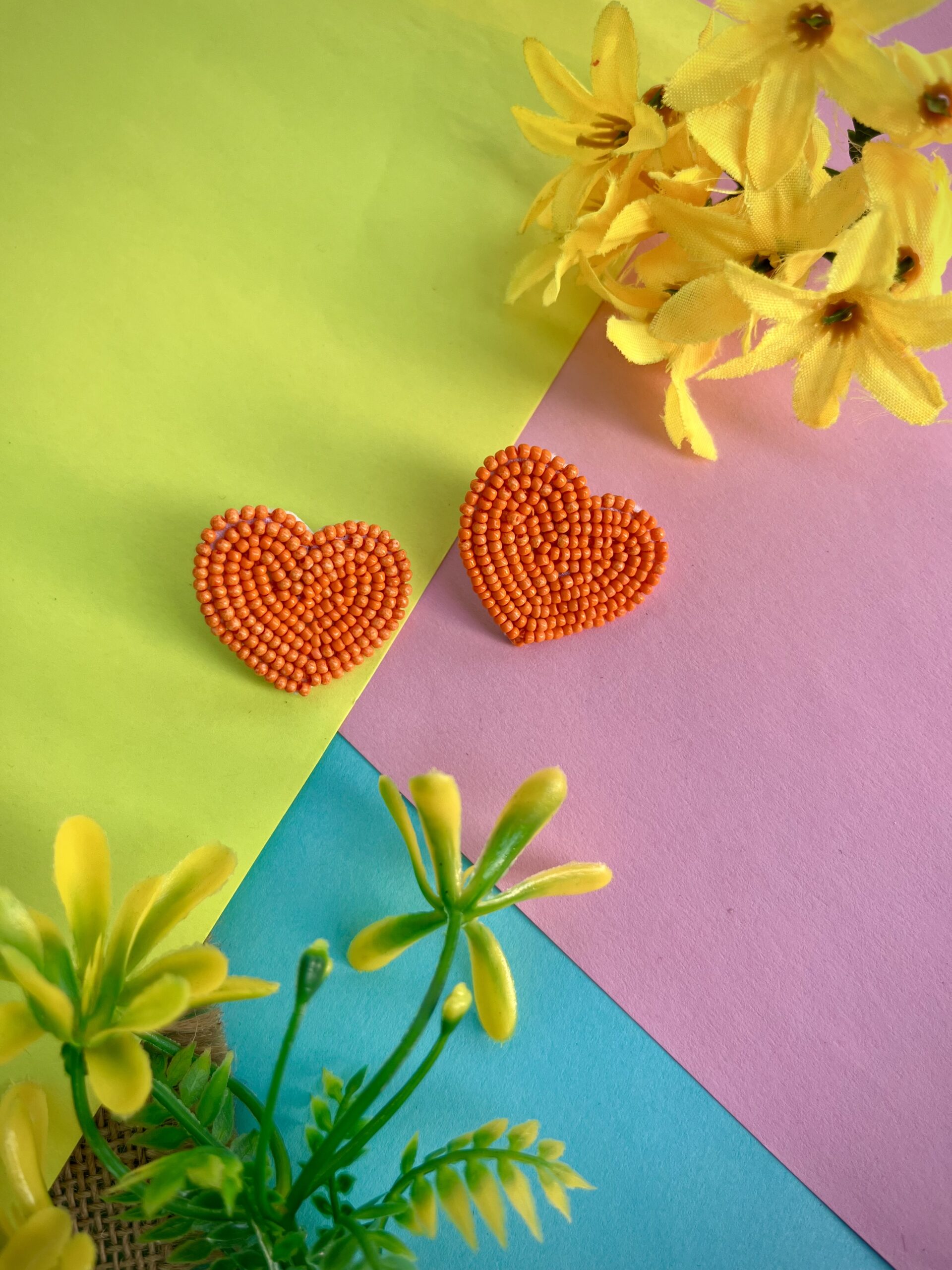 Cute Heart Studs image 3