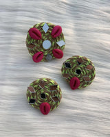 Neon Jute Neckpiece Combo image 2