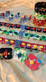 Fabric Shell Jewellery Set image 0