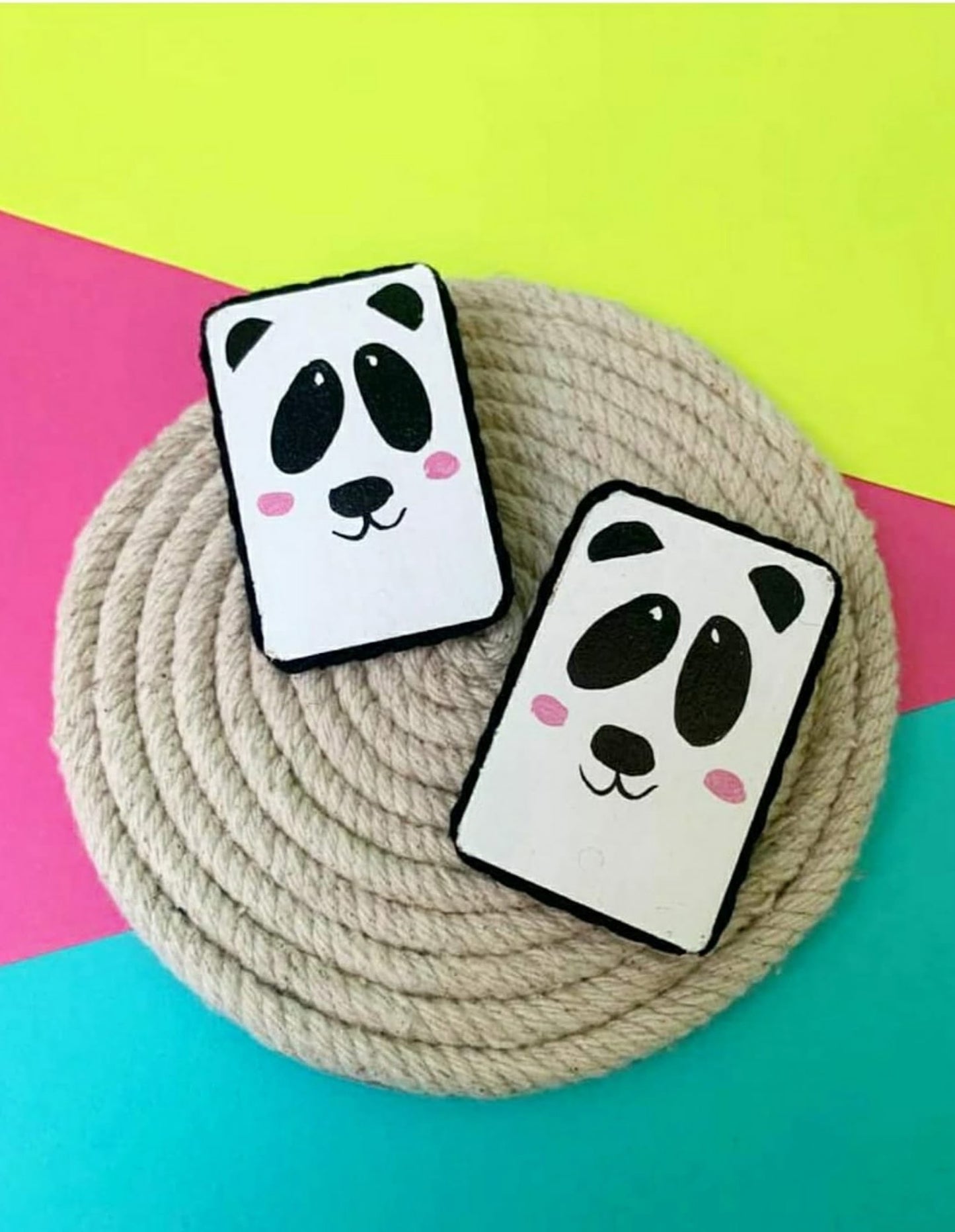 Panda Studs image 0