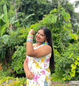 Rangrez Earrings & Rangrez Bangles Combo image 1