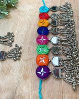 Oxidized Mirror Jewellery Set image 1