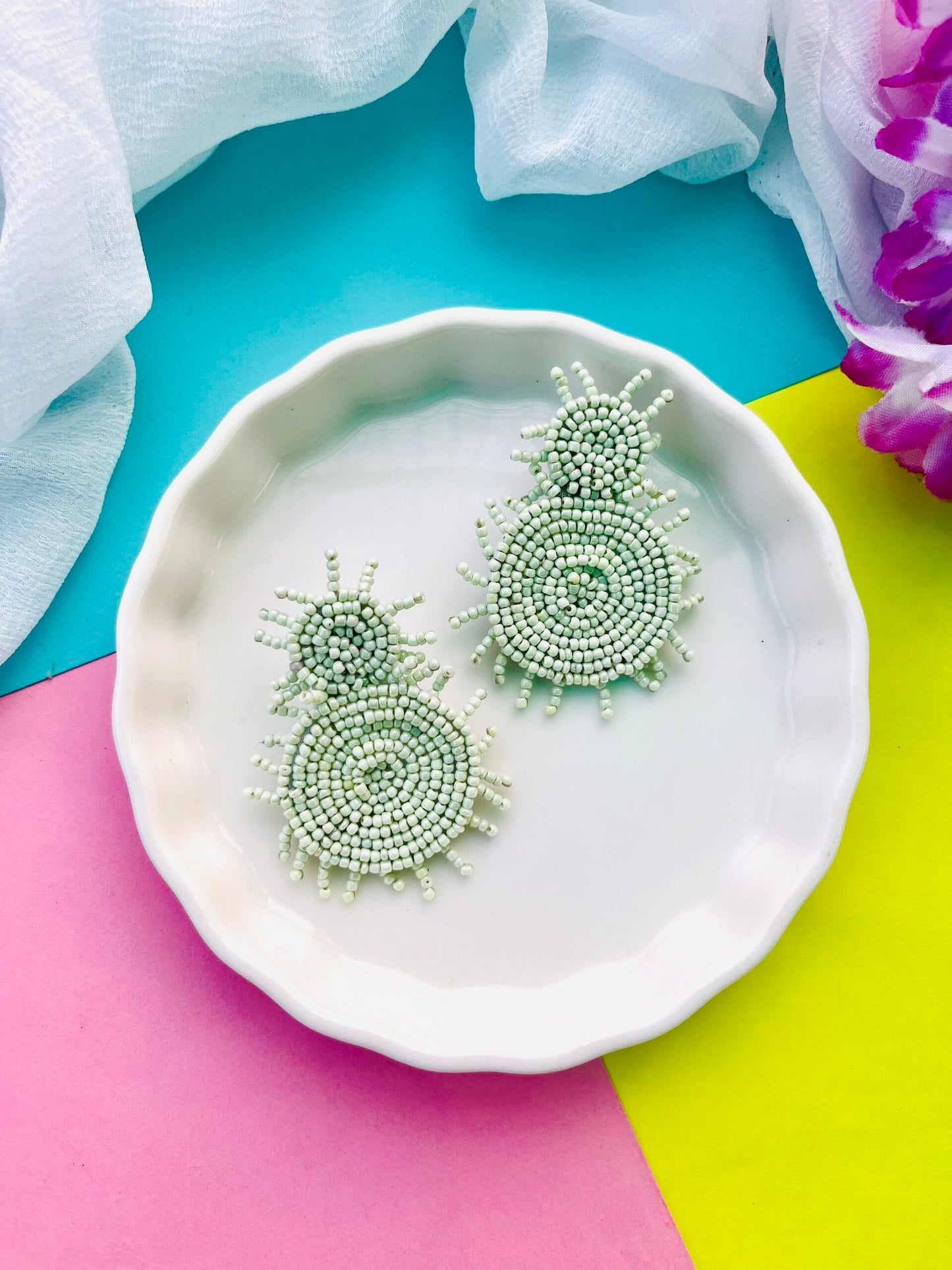 Quirky Beaded Earrings image 4