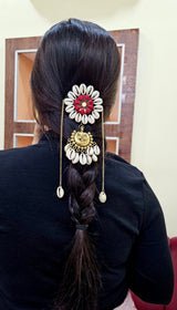 Red Rasika Hair Ornament image 1