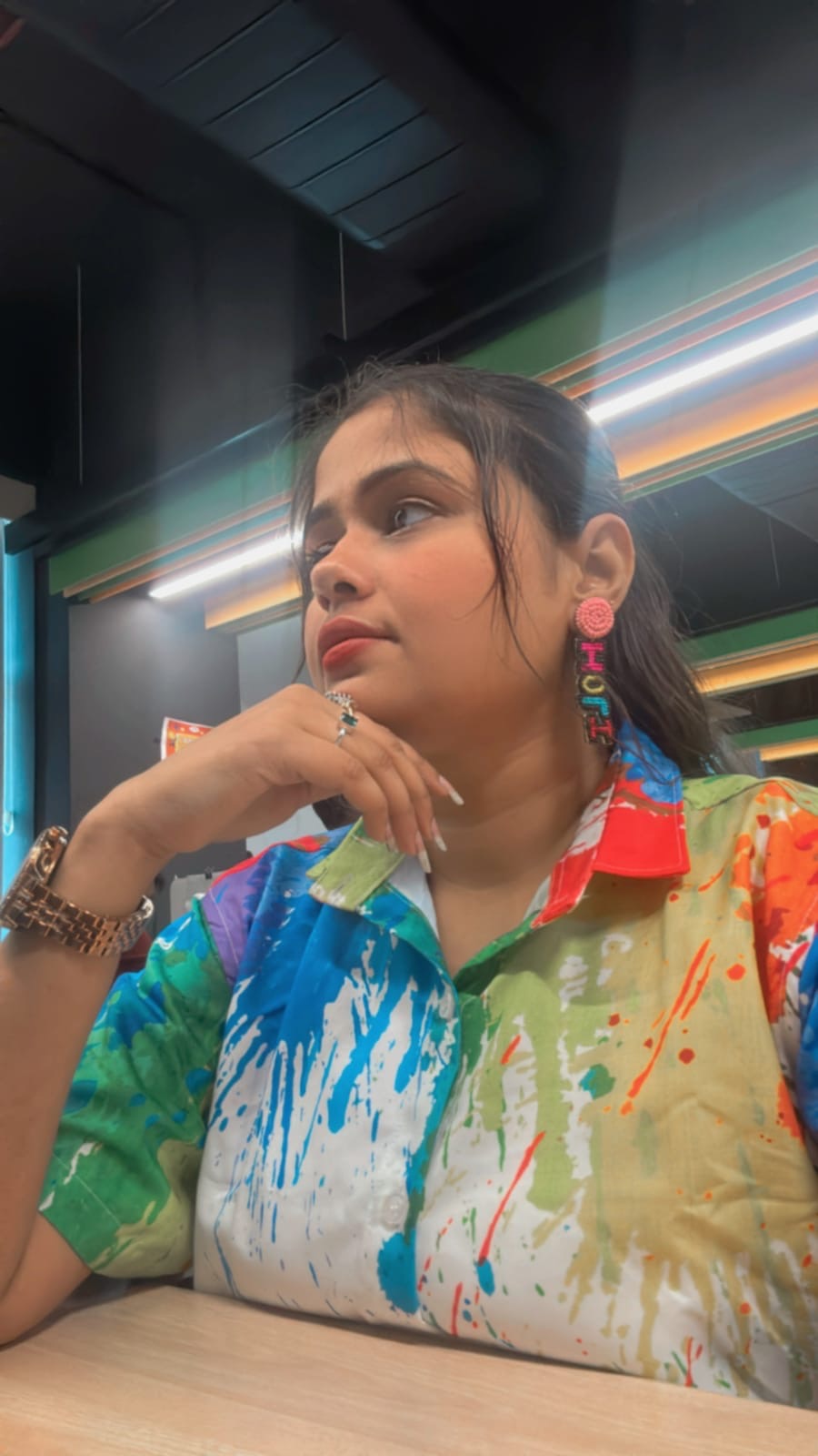 Holi Vibe Earrings image 2