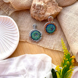 Silver Drop Earrings image 1