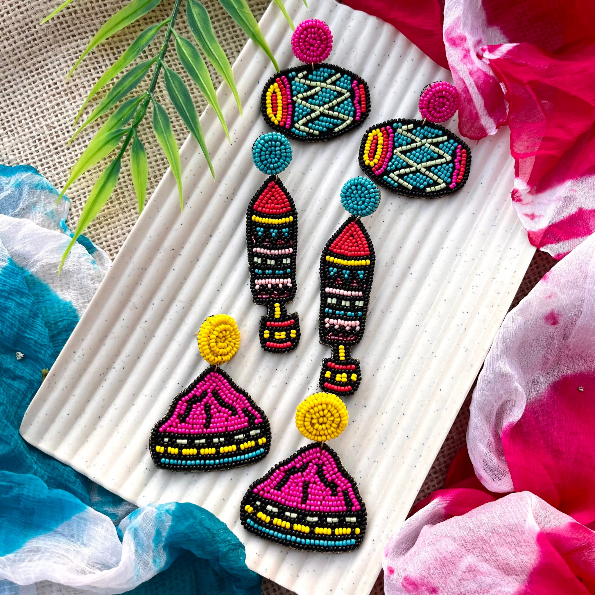 Holi Earrings Combo-II image 0