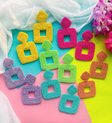 Radiant Neon Earrings image 0