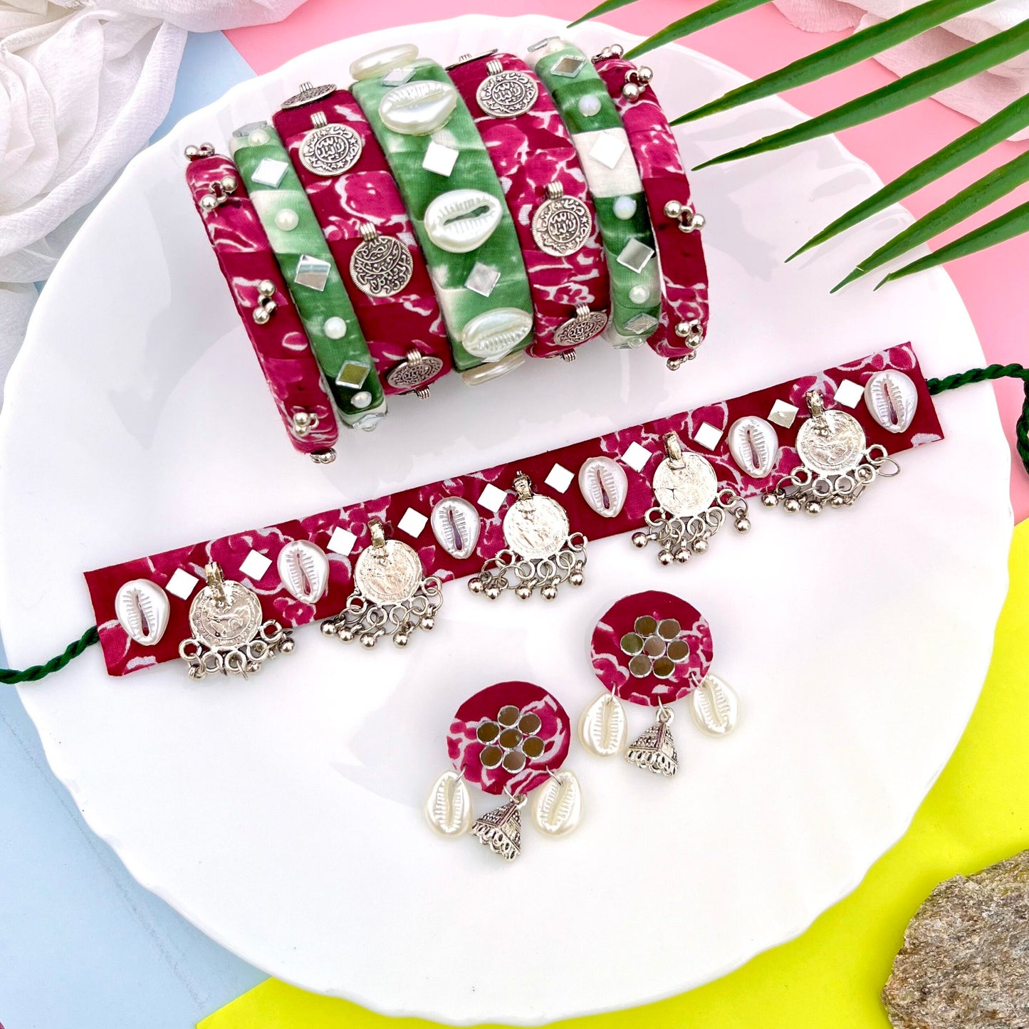 || Desi Dusk Choker Set|| image 0