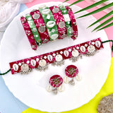 || Desi Dusk Choker Set|| image 0