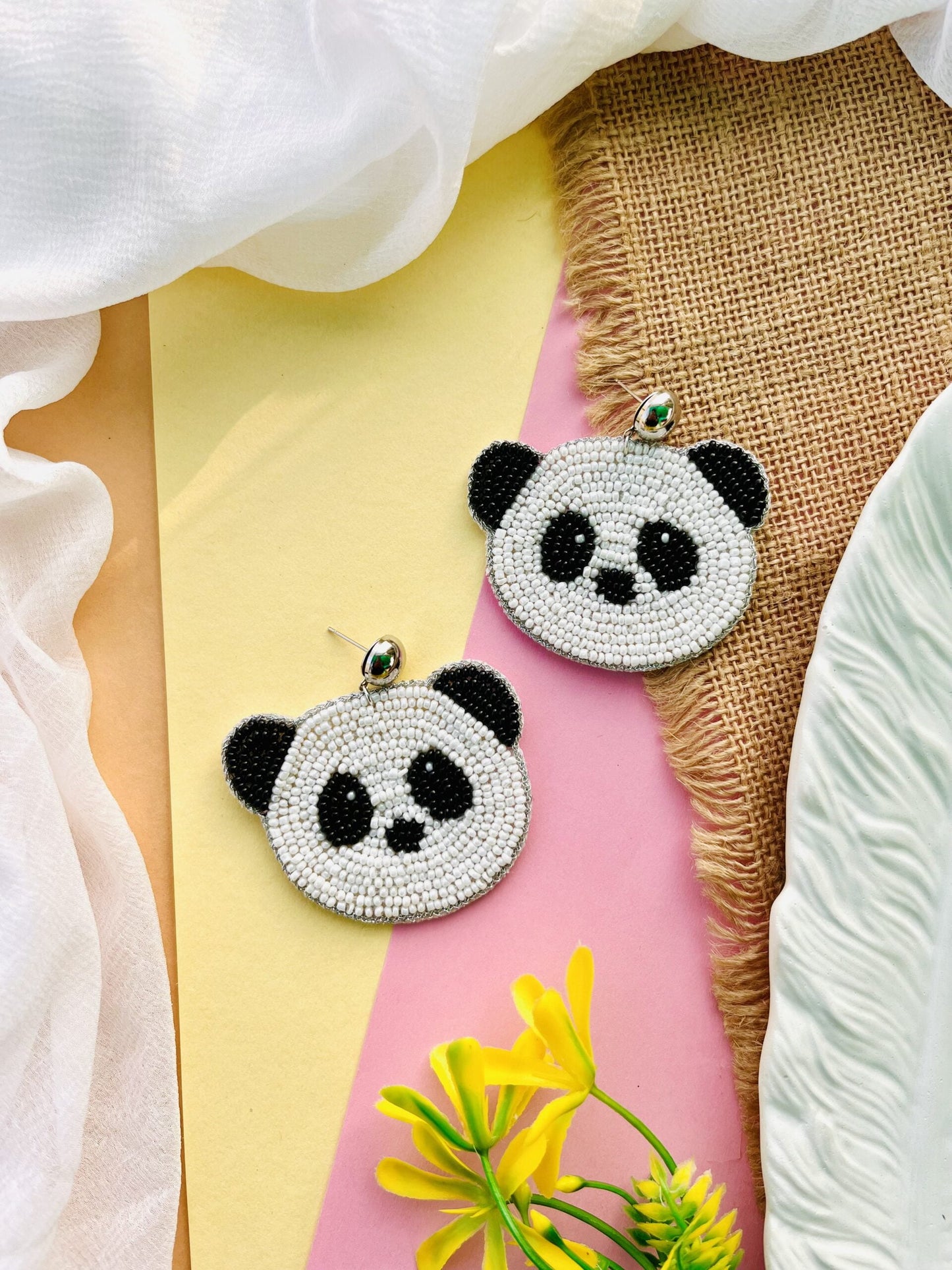 Panda Earrings image 0