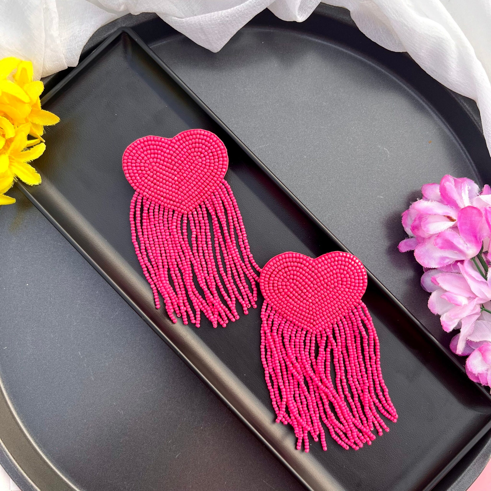 Oversized Heart Earrings image 4