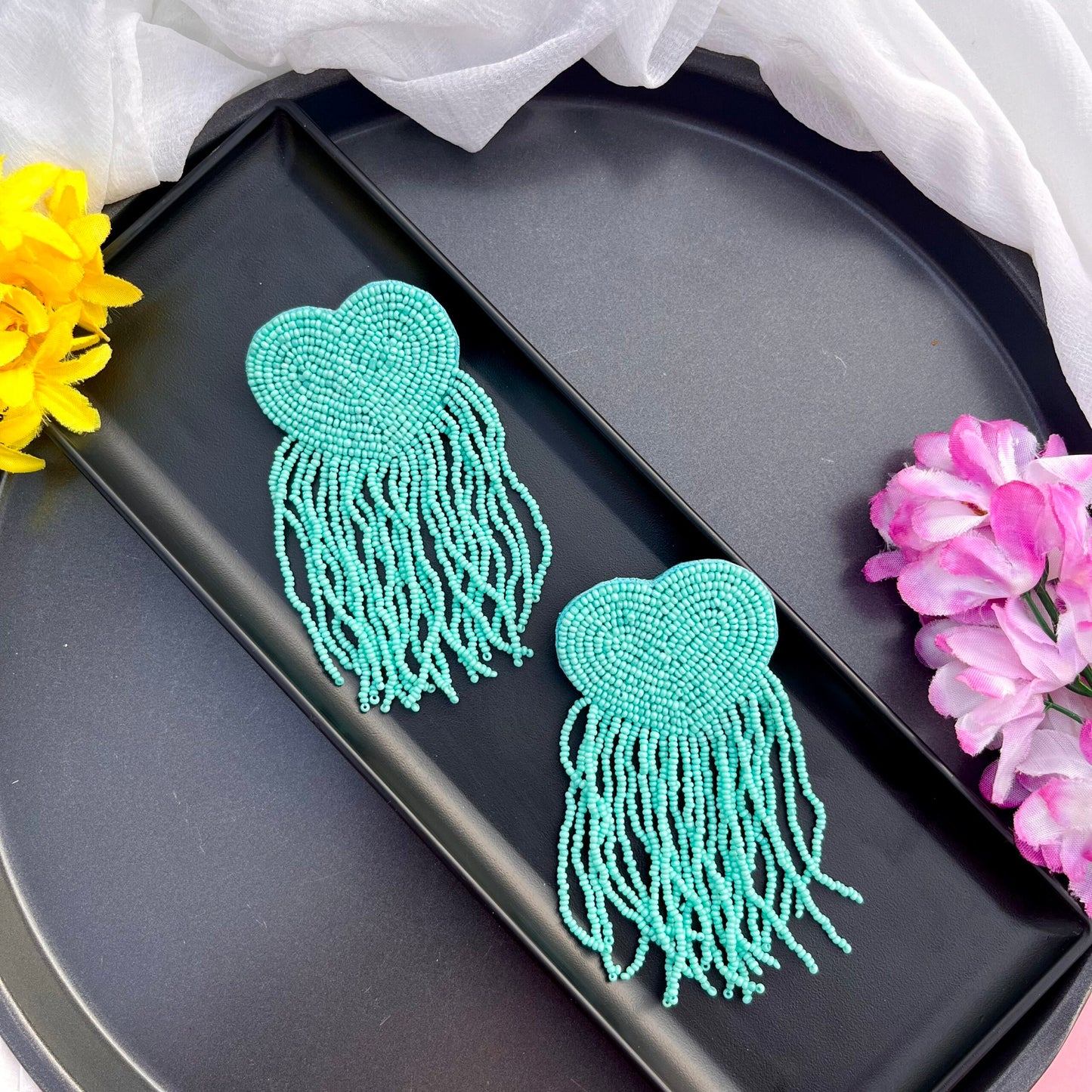 Oversized Heart Earrings image 5