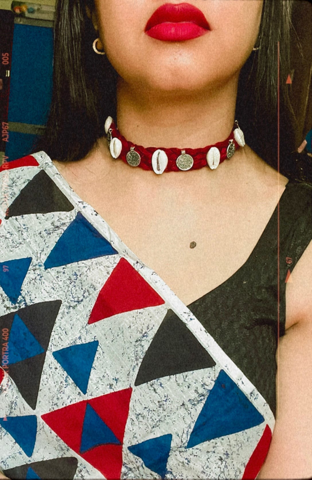 Quirky Shell & Coin Chokers-I image 2