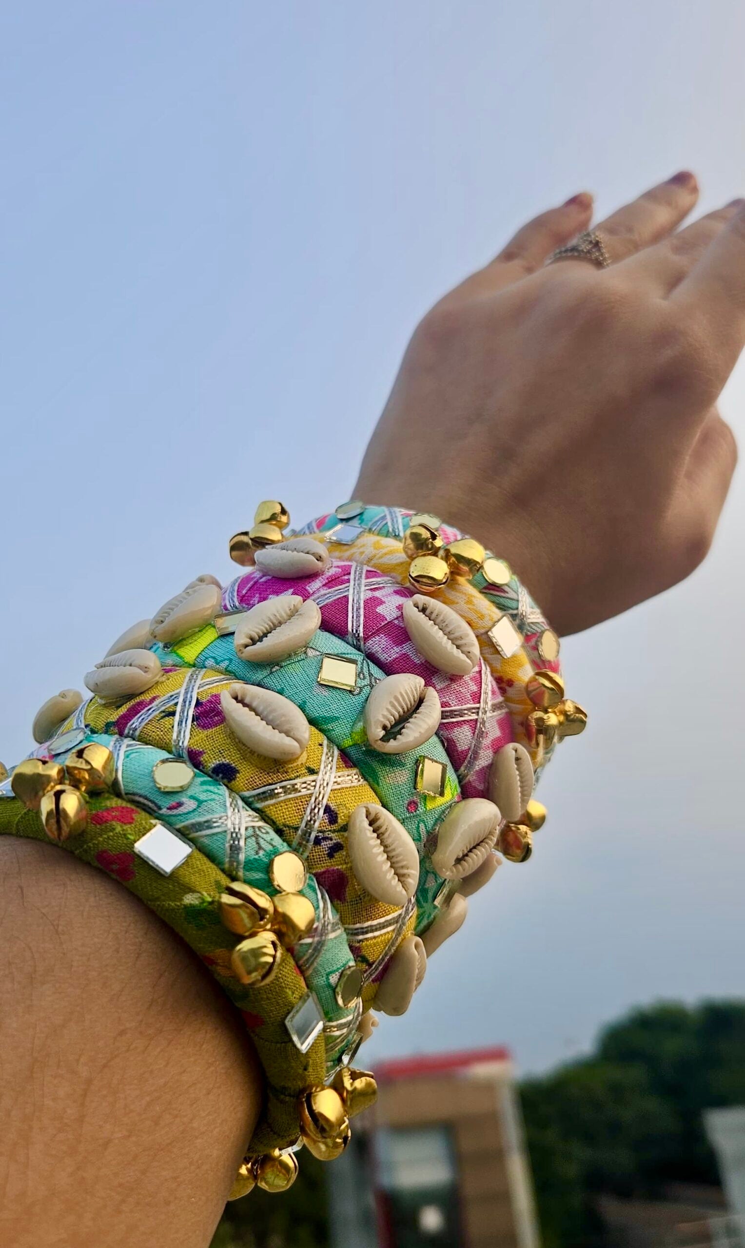 Multicolor Bangle Stack-II image 1