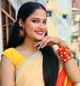 Rectangle Mirror Earrings image 1