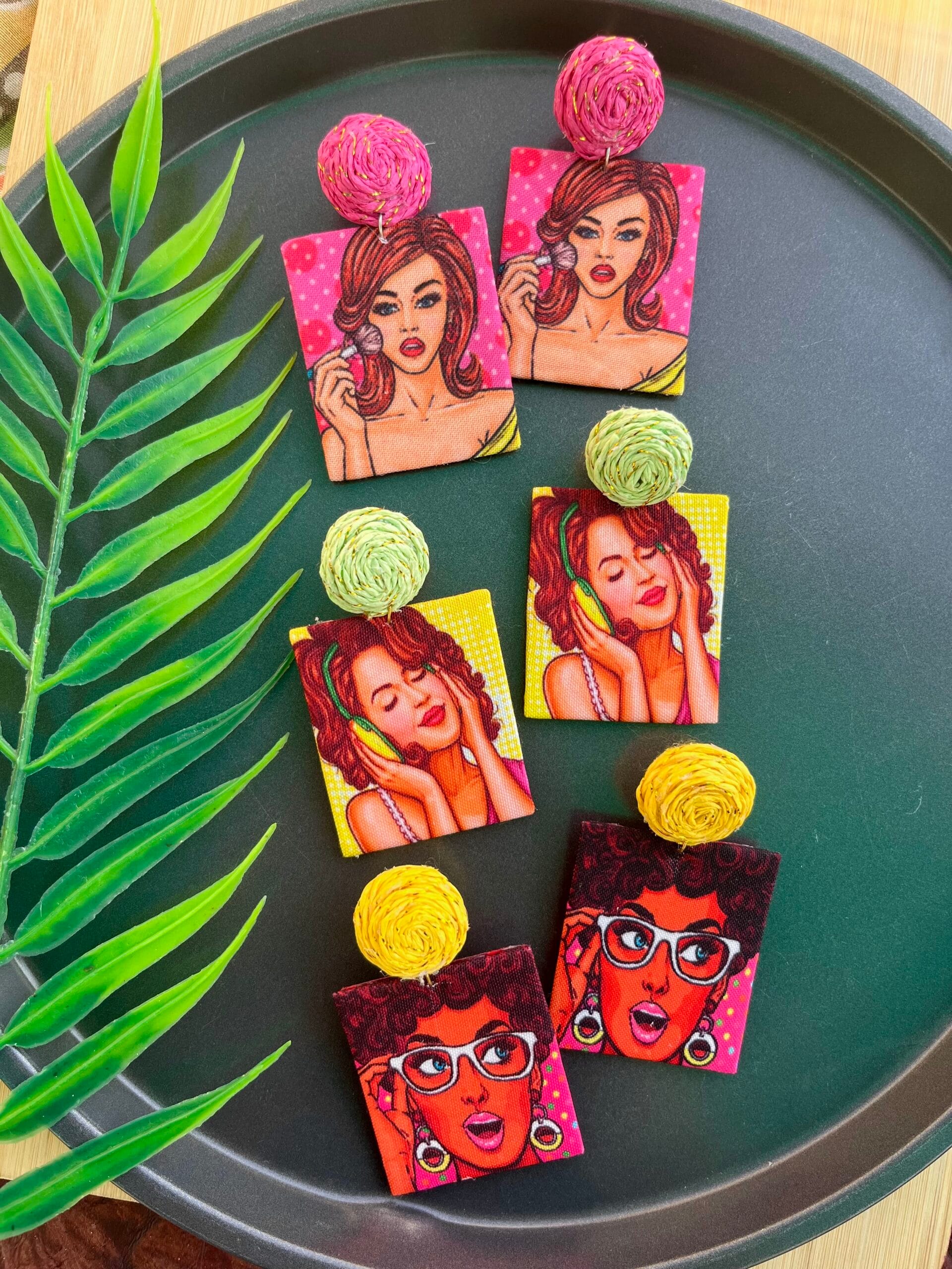 Pop Art Earrings -IV image 0