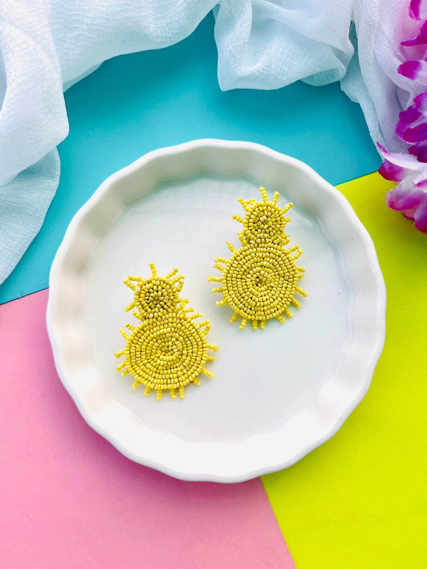 Quirky Beaded Earrings image 3