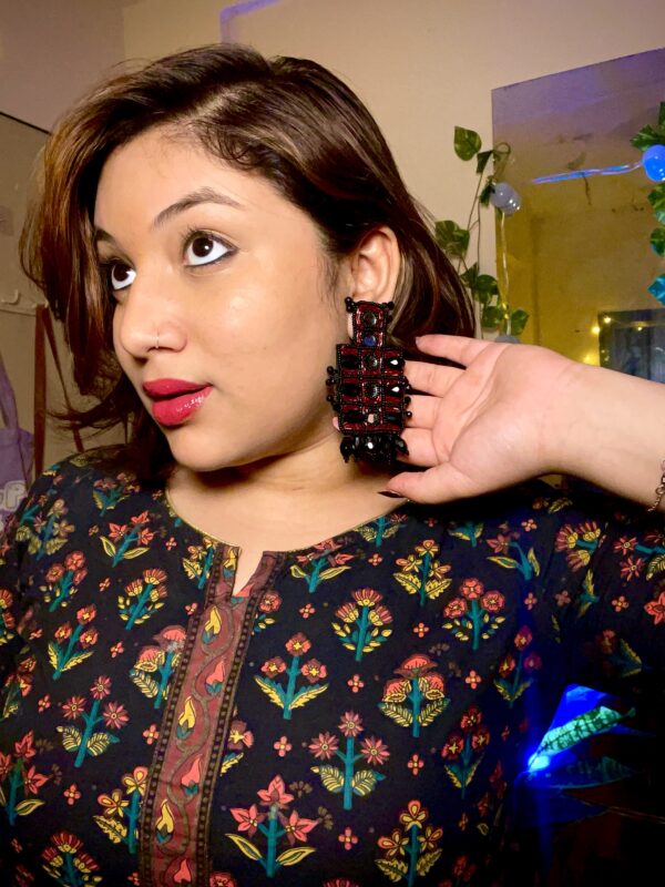 Statement Mirror Earrings