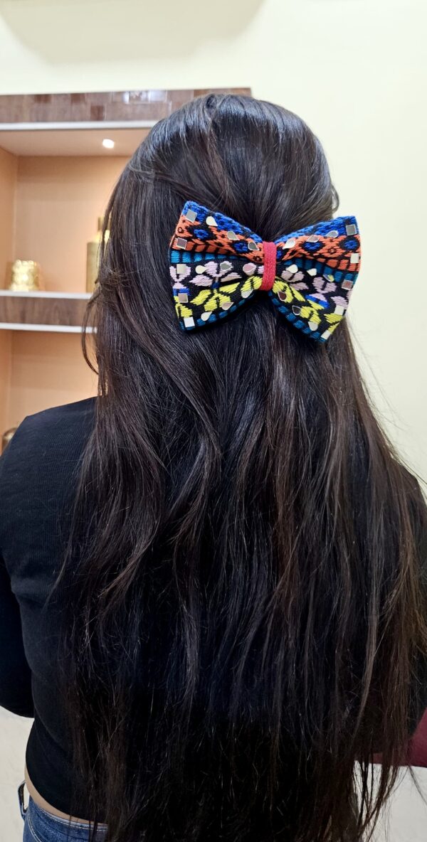 Dandiya Dazzle Bows-Neon