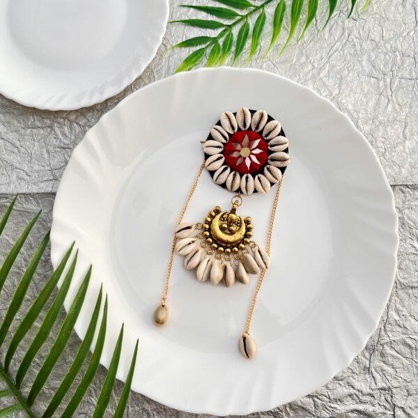 Red Rasika Hair Ornament