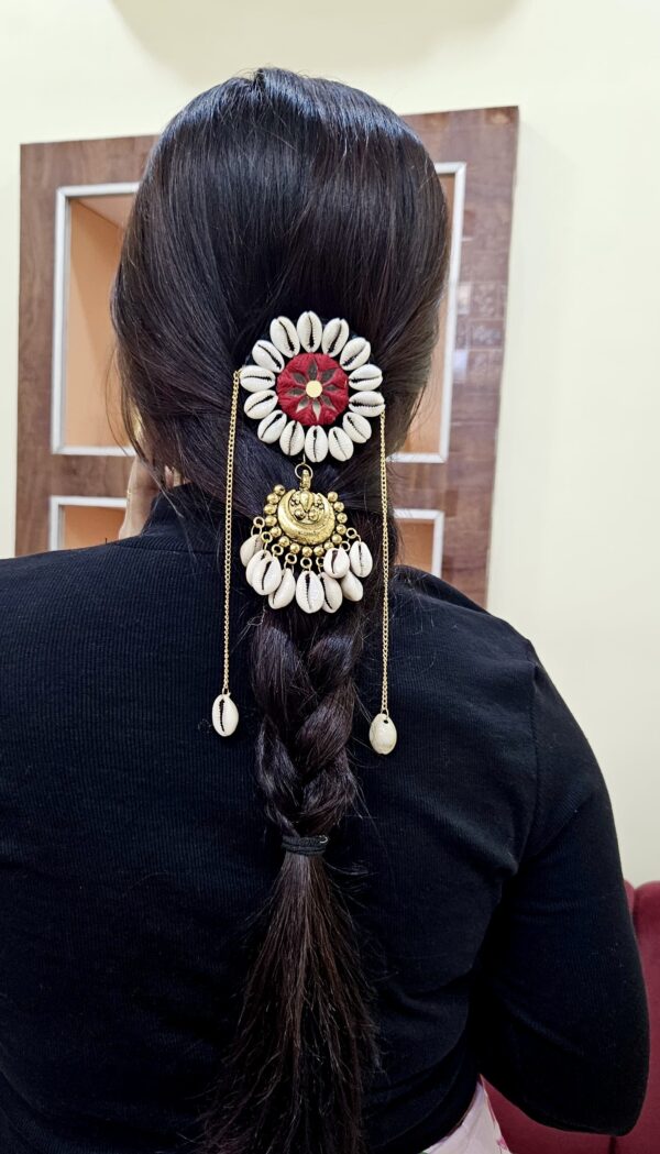 Red Rasika Hair Ornament