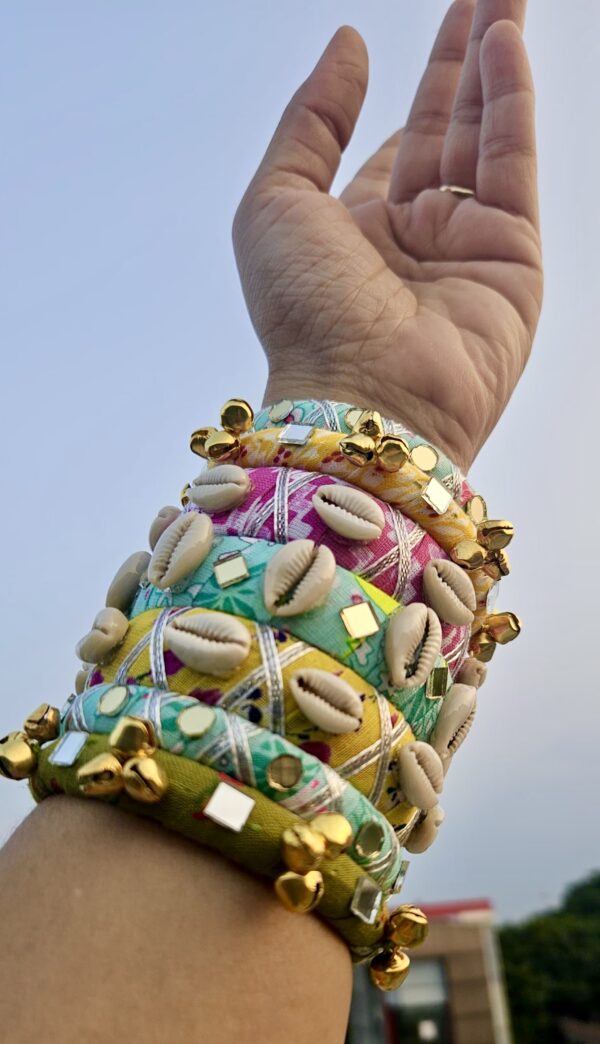 Multicolor Bangle Stack-II