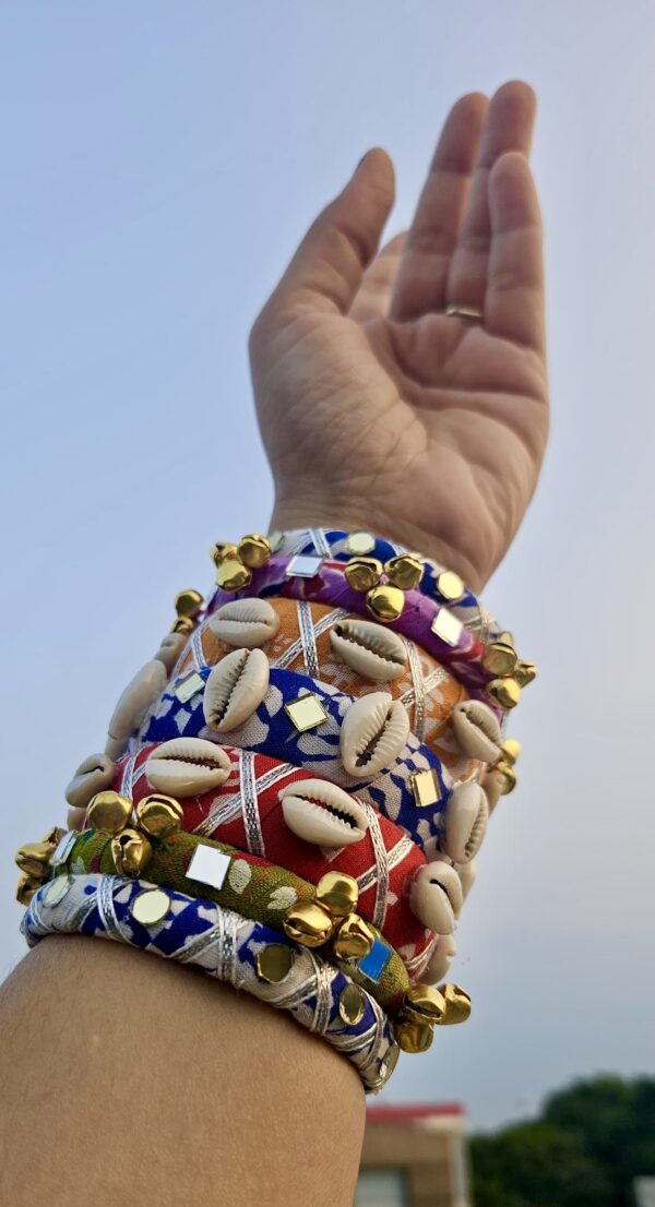 Multicolor Bangle Stack-I